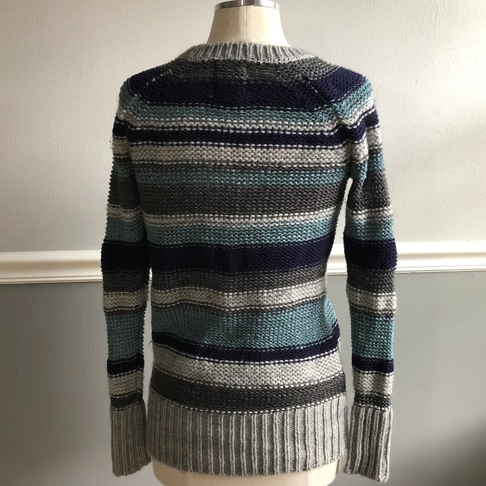 Between Me & You Knit Striped Tunic Sweater, XS - Picture 3 of 6